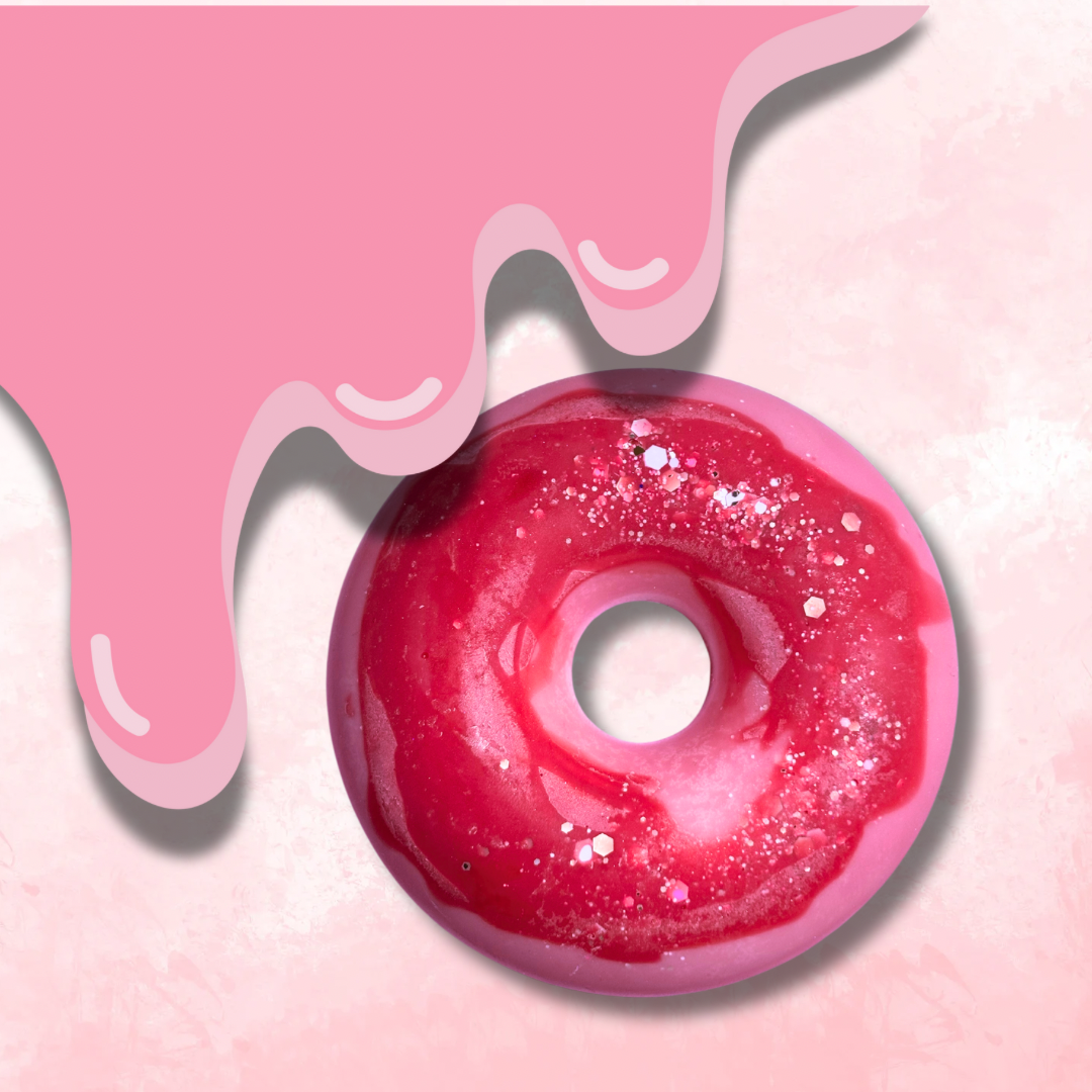 Pink Milk Donuts