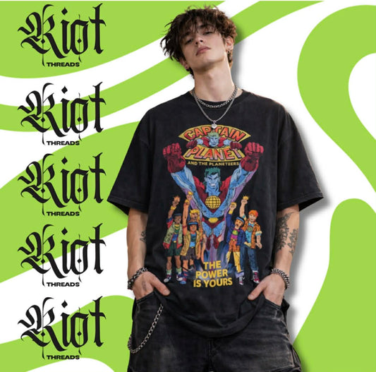 Retro Superhero Team tee | Comic Book Movie Poster Style