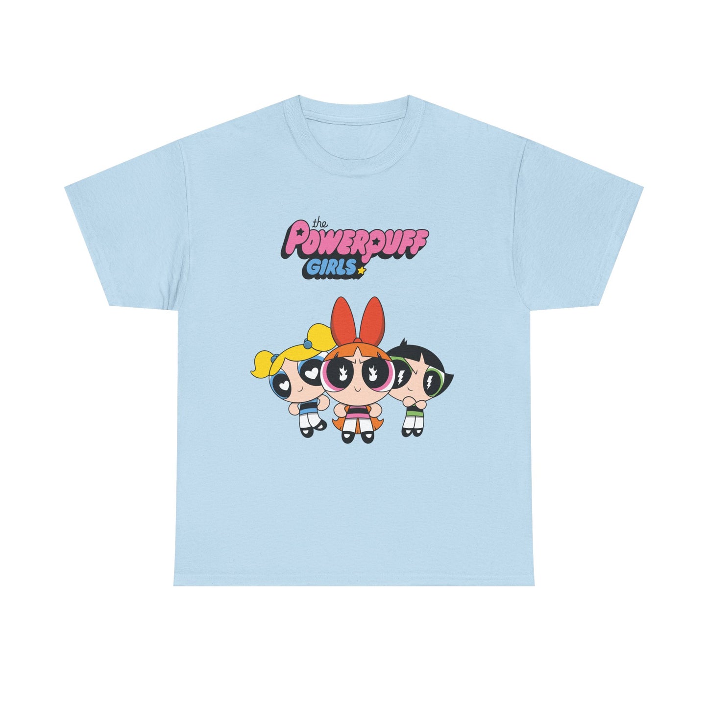 Powerpuff Girls T-Shirt — Cute Retro Cartoon Tee (Blossom, Bubbles & Buttercup)
