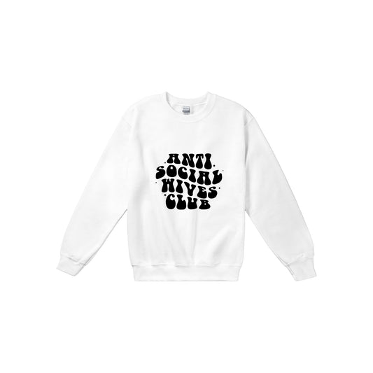 Antisocial Wives Club Crewneck Sweatshirt
